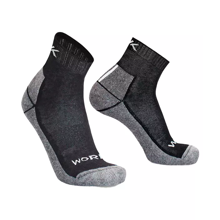 Worik Natural Clima socks, Black, large image number 0