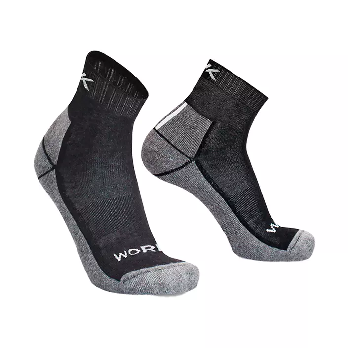 Worik Natural Clima socks, Black, large image number 0