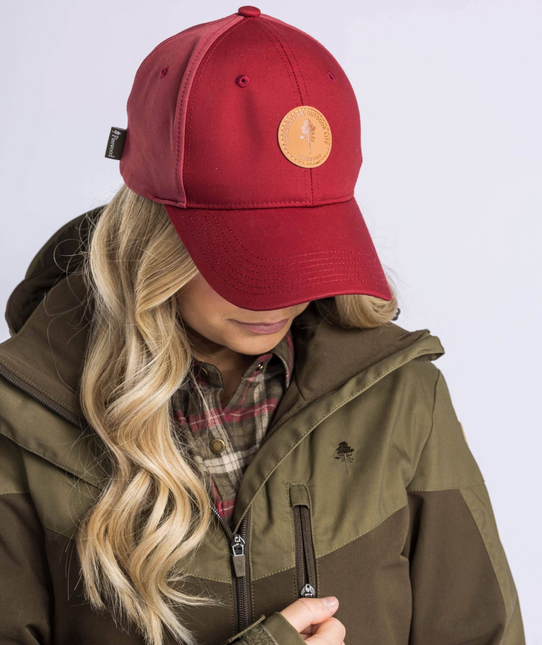 Pinewood Finnveden Hybrid kasket, Dark Tomato/Dark Red, Dark Tomato/Dark Red, large image number 7