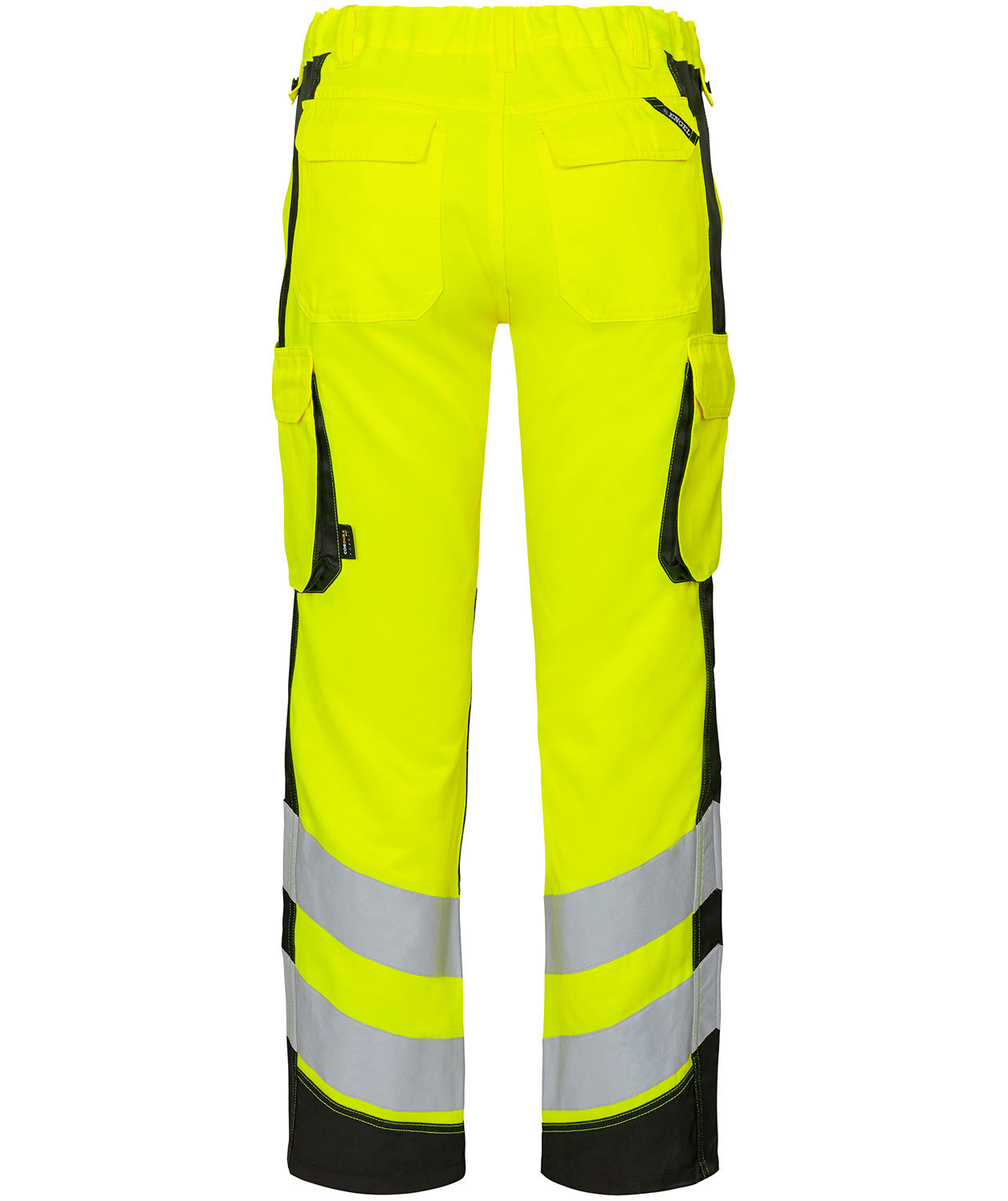 Engel Safety Light arbetsbyxa dam, Varsel Gul/Svart