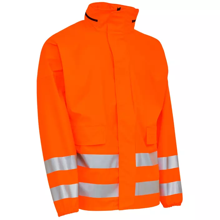Elka PU Heavy rain jacket, Hi-vis Orange, large image number 0