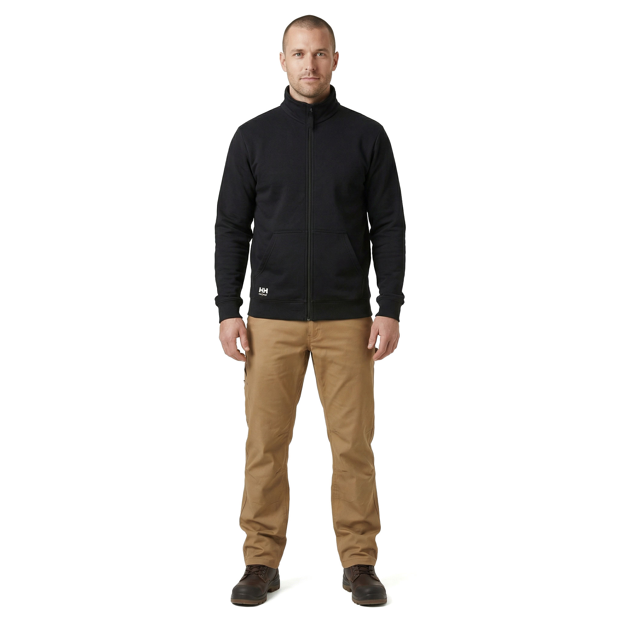 Helly Hansen Manchester cardigan, Sort, large image number 2