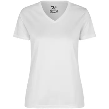 ID Yes Active women's T-shirt, White