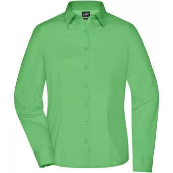 James & Nicholson modern fit women's shirt, Lime Green
