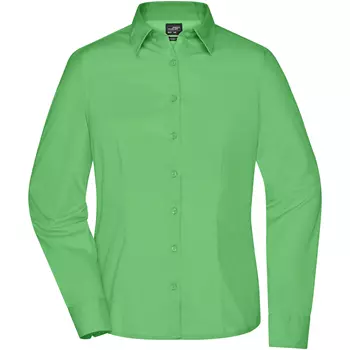 James & Nicholson modern fit Damen Hemd, Lime Grün
