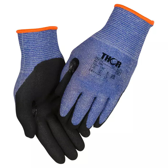 Thor 7391 Flex cut C Arbeitshandschuhe, Blau, large image number 0