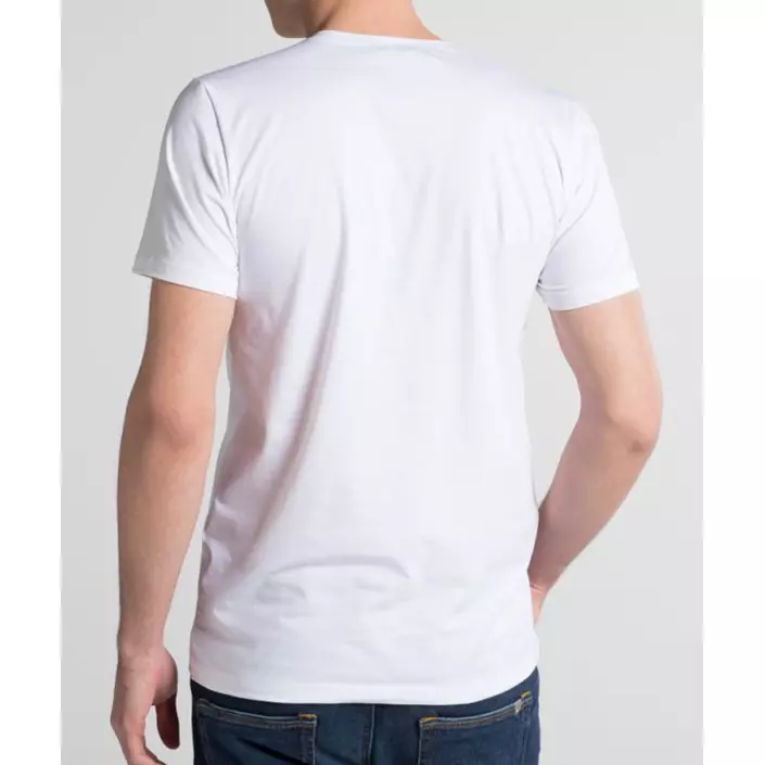 Eterna T-shirt with O-neck, White, large image number 2