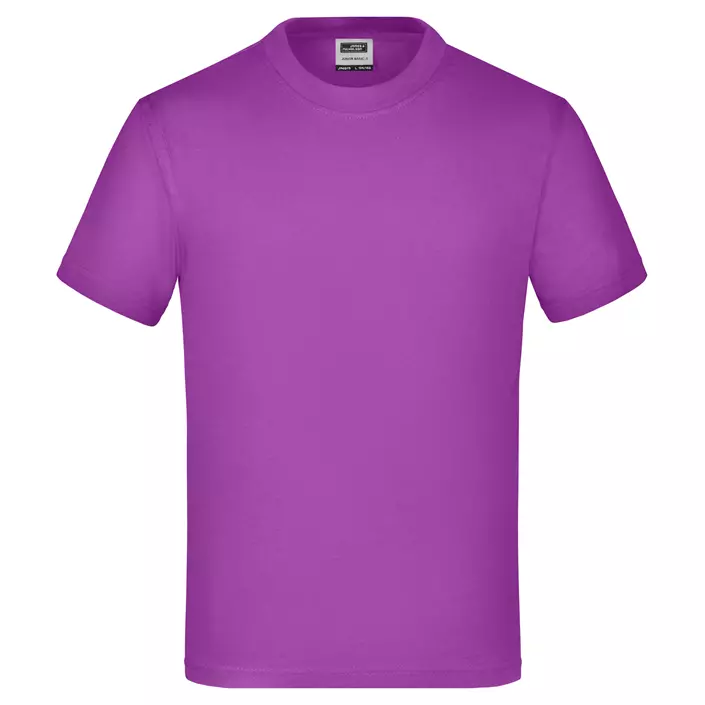 James & Nicholson Junior Basic-T T-shirt till barn, Purple, large image number 0
