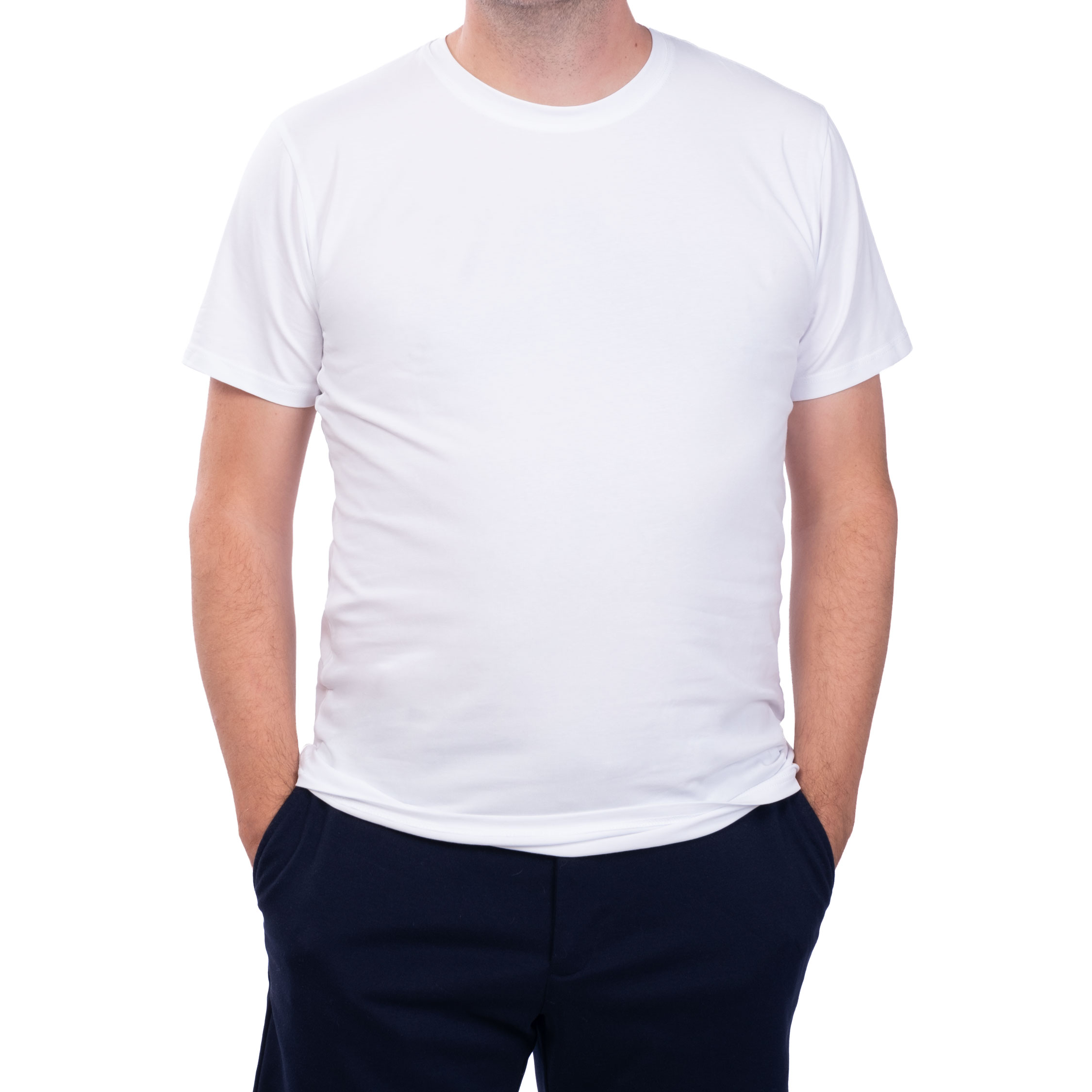 Clipper Dax T-shirt, Bright White