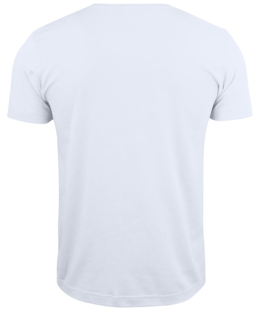 Clique Basic  T-shirt, White, large image number 4