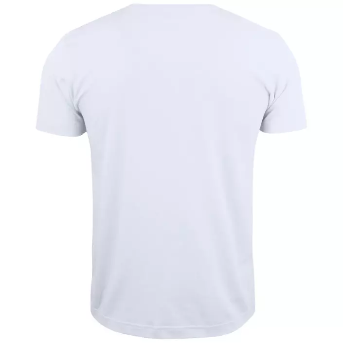 Clique Basic  T-shirt, Vit, large image number 4