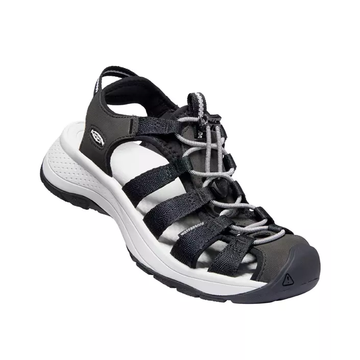 Keen Astoria West dame sandaler, Black/Grey, large image number 0