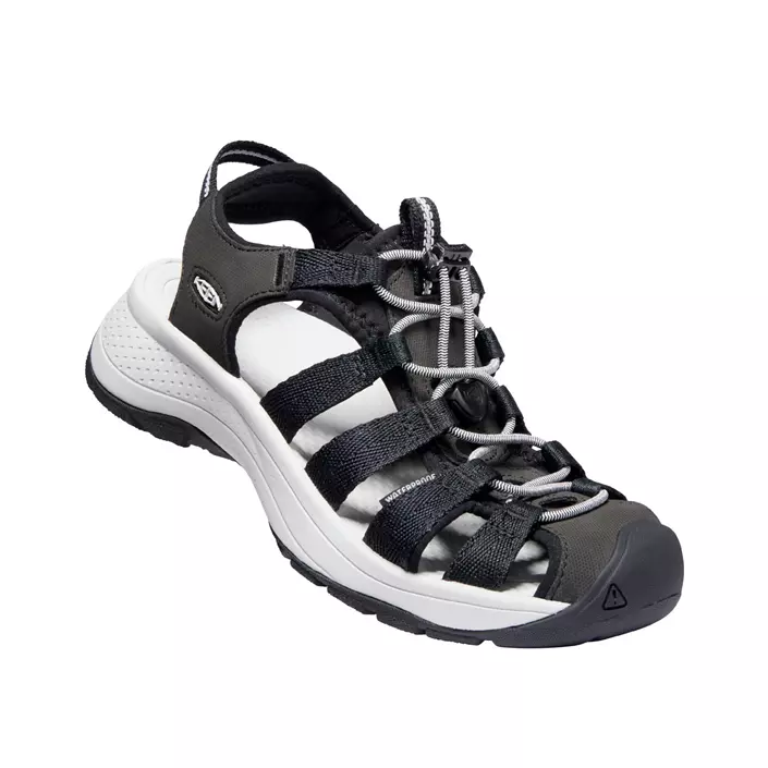 Keen Astoria West women's sandals, Black/Grey, large image number 0