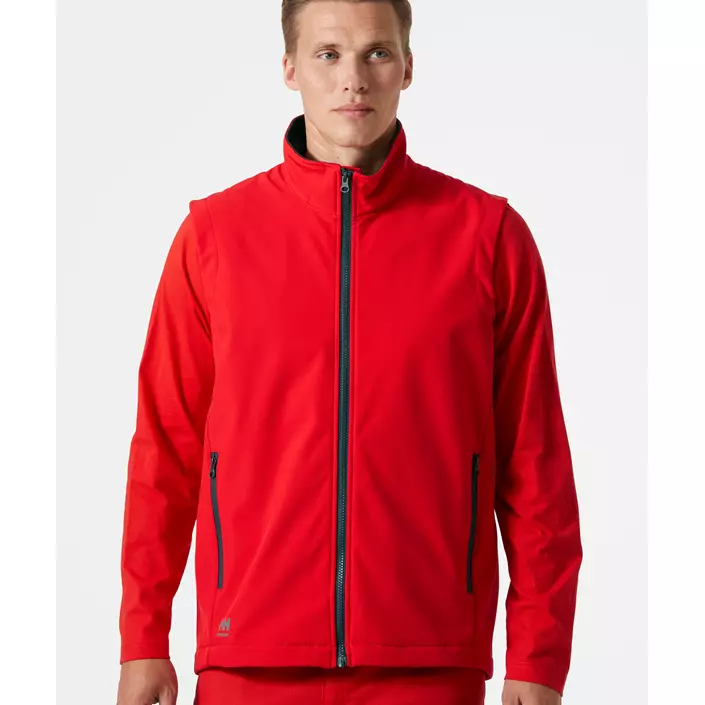 Helly Hansen Manchester 2.0 softshellväst, Alert red, large image number 1