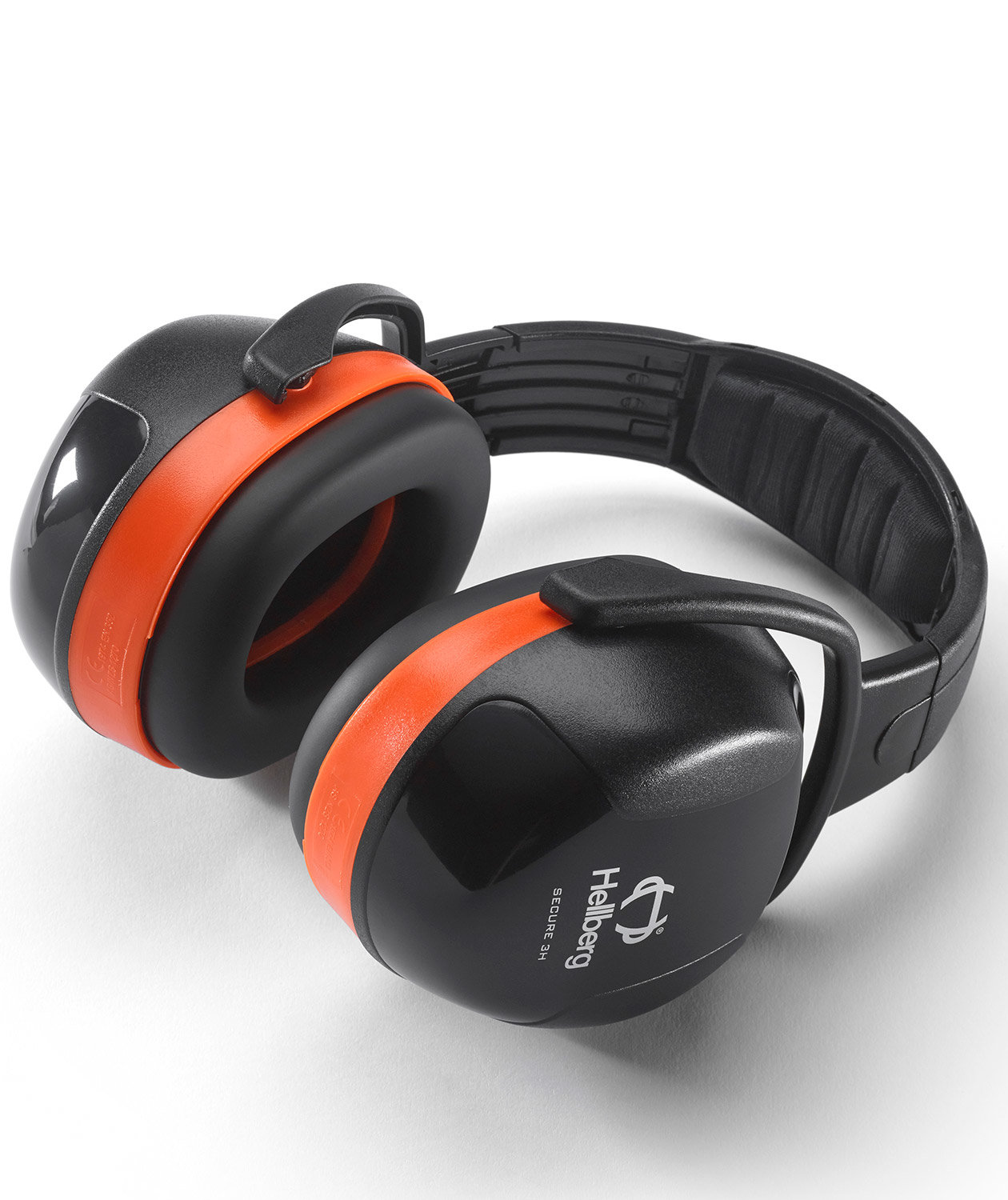 Hellberg Secure 3 ear defenders, Black/Red, Black/Red, large image number 1