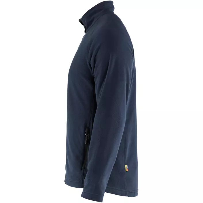 Blåkläder microfleece trøje, Mørk Marine, large image number 3