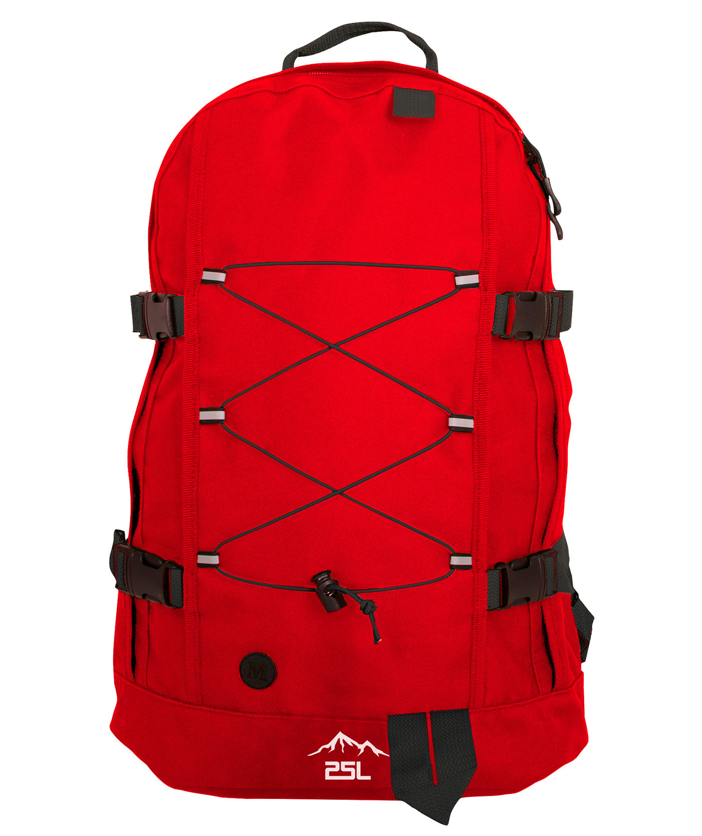 Momenti K2 backpack 25L, Red, Red, swatch