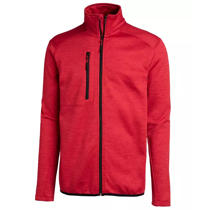 Matterhorn Cordier Power fleece jacket, Red Melange, large image number 0