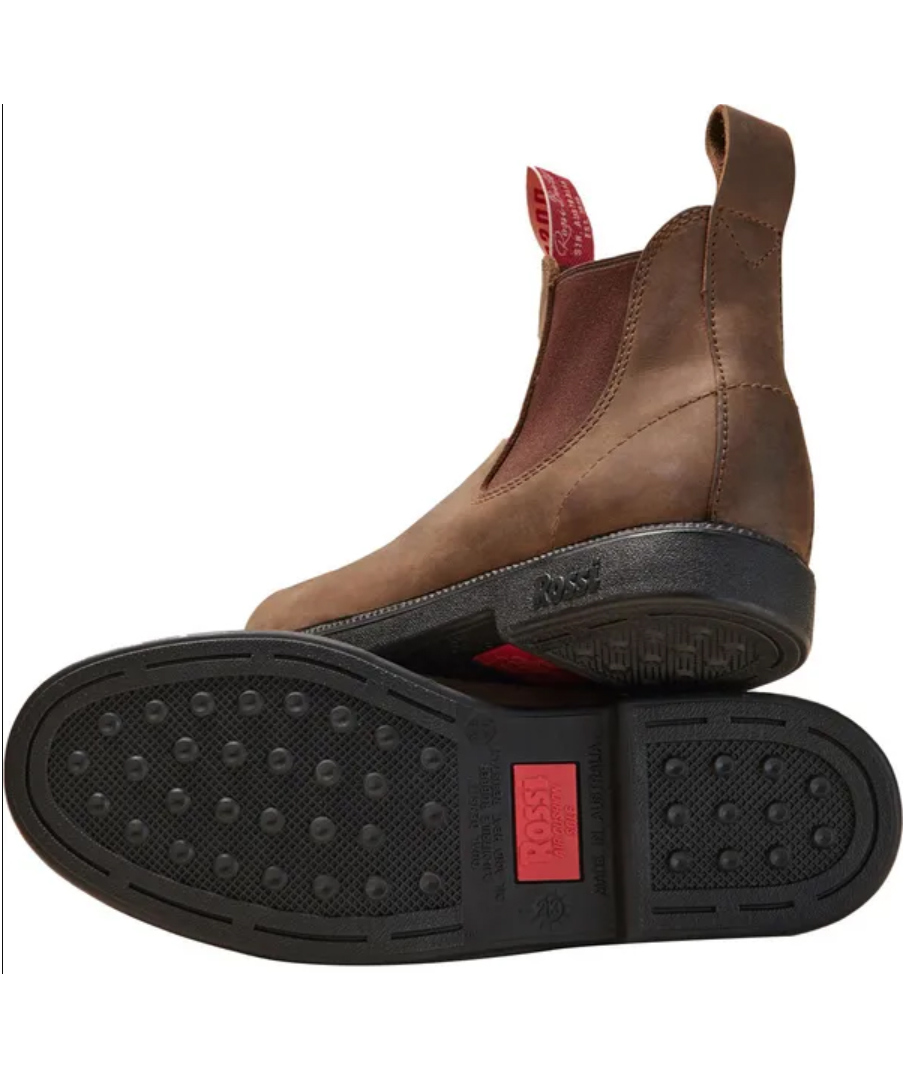 Rossi Booma 607 Australske st&oslash;vler, Brun, large image number 4