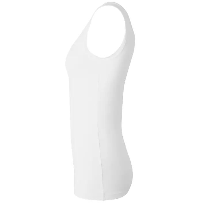 ID Stretch women's singlet, White, large image number 3