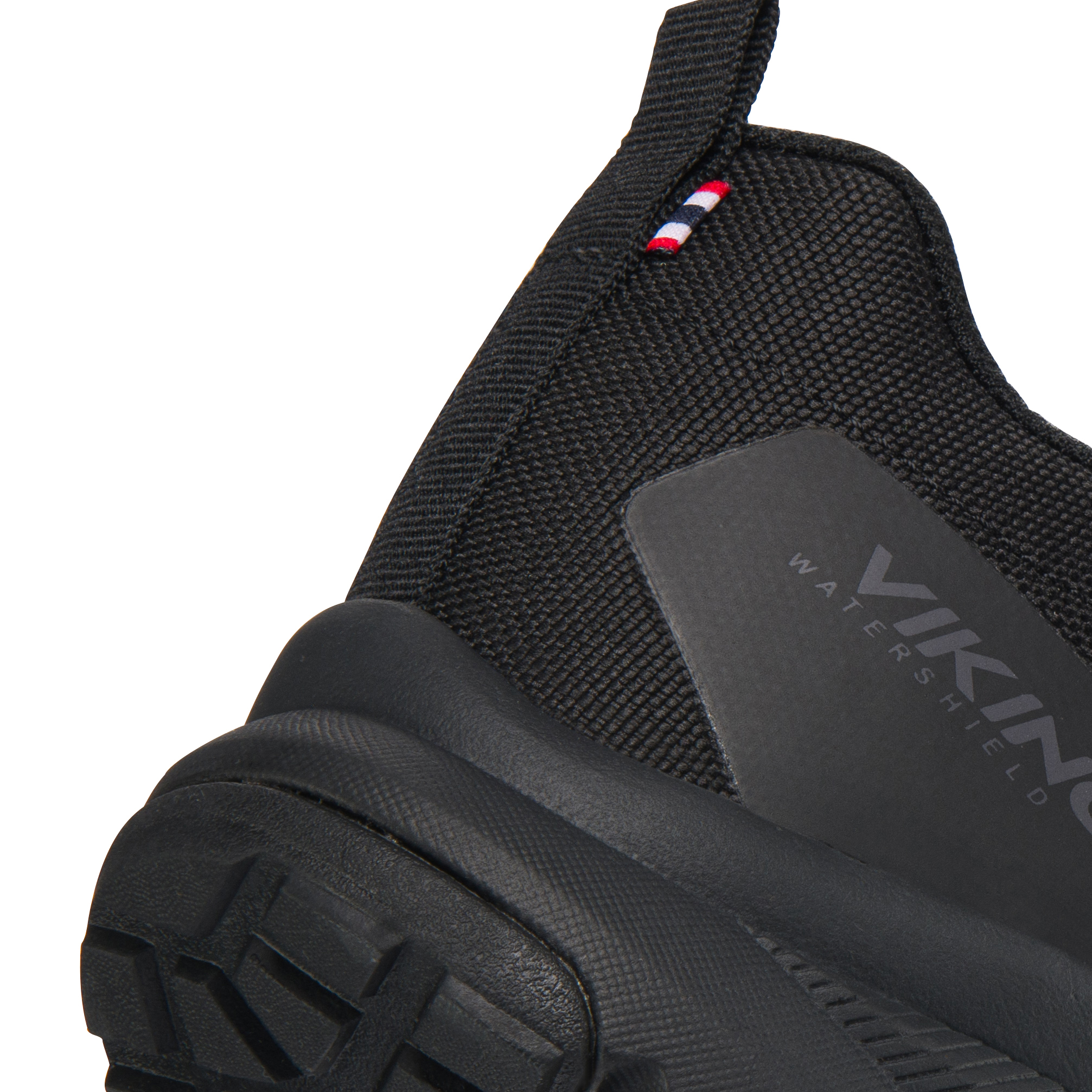 Viking Stride Low WP W women's hiking shoes, Black, large image number 4