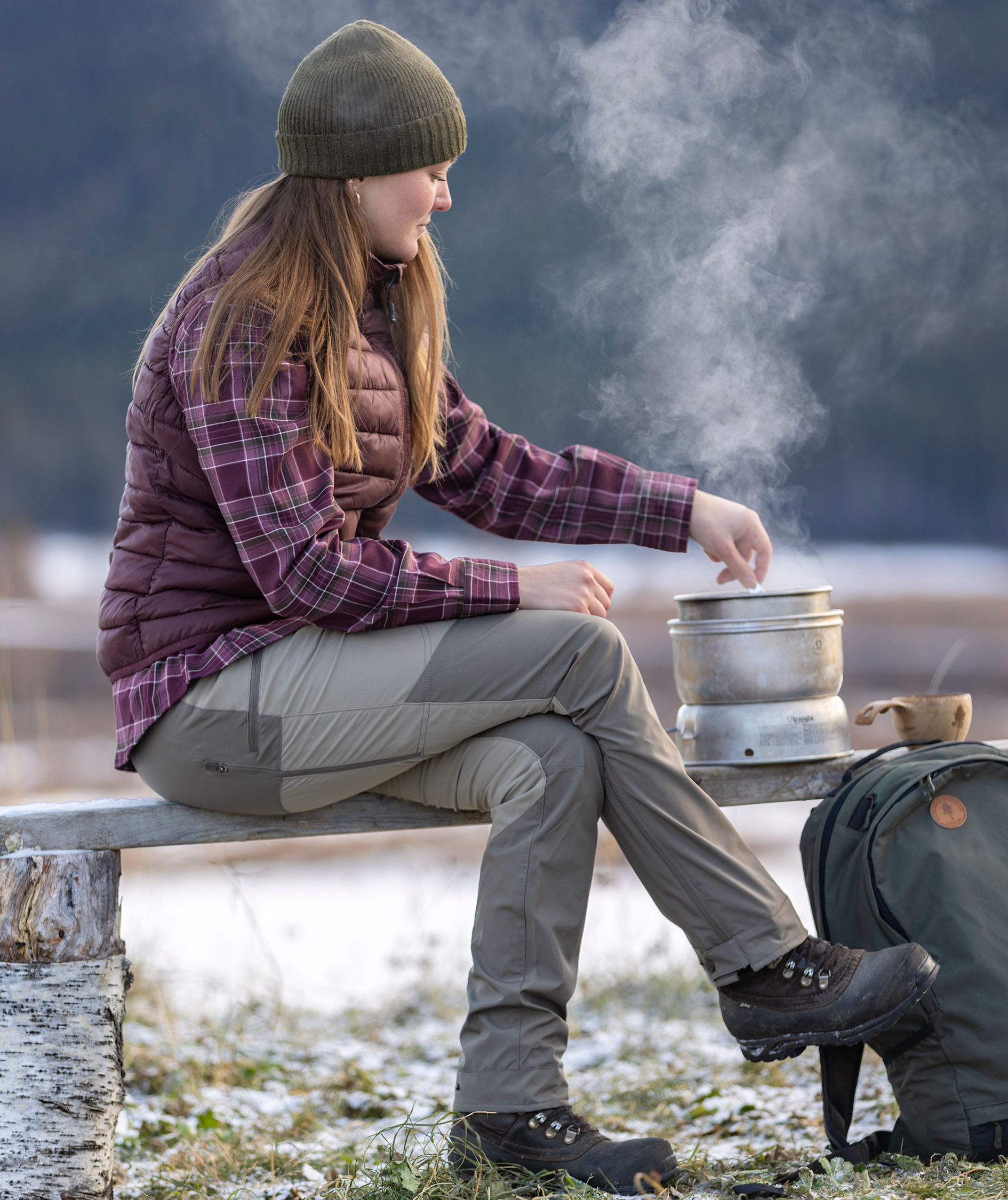 Pinewood Abisko Hiking Regular Fit dameskjorte