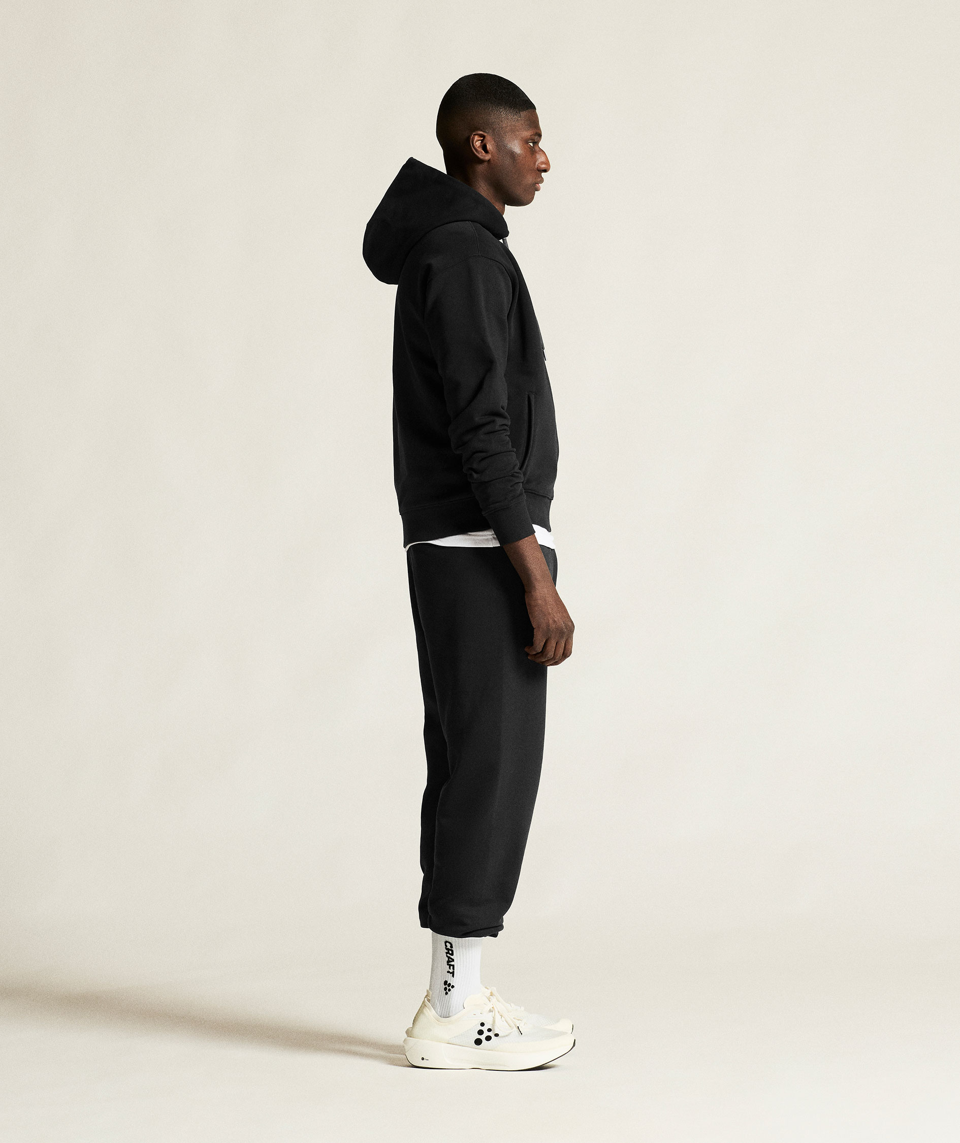 Craft Frequent hoodie med dragkedja, Black, large image number 9