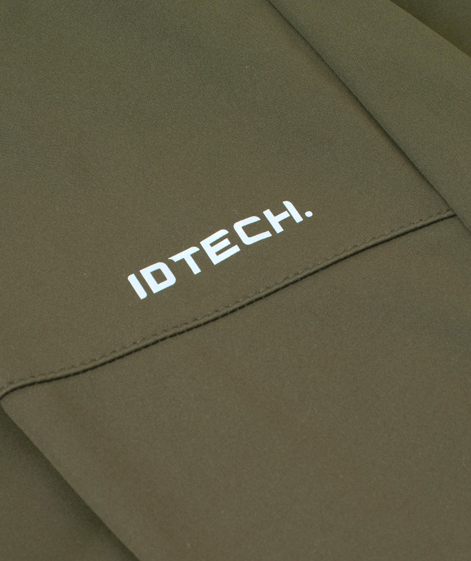 ID letv&aelig;gts softshelljakke, Olivengr&oslash;n, large image number 3