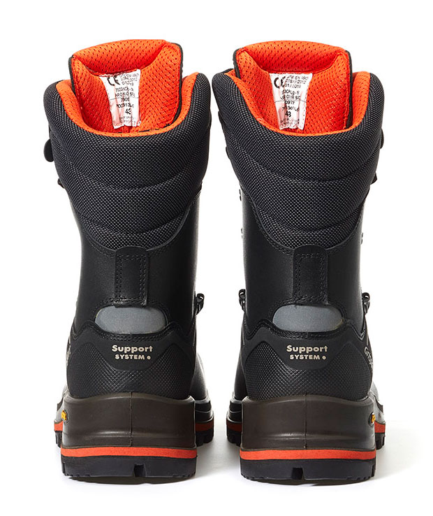 Grisport 70231 winter safety boots S3, Black/Orange, large image number 4
