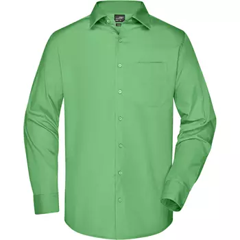 James & Nicholson modern fit  skjorta, Limegrön