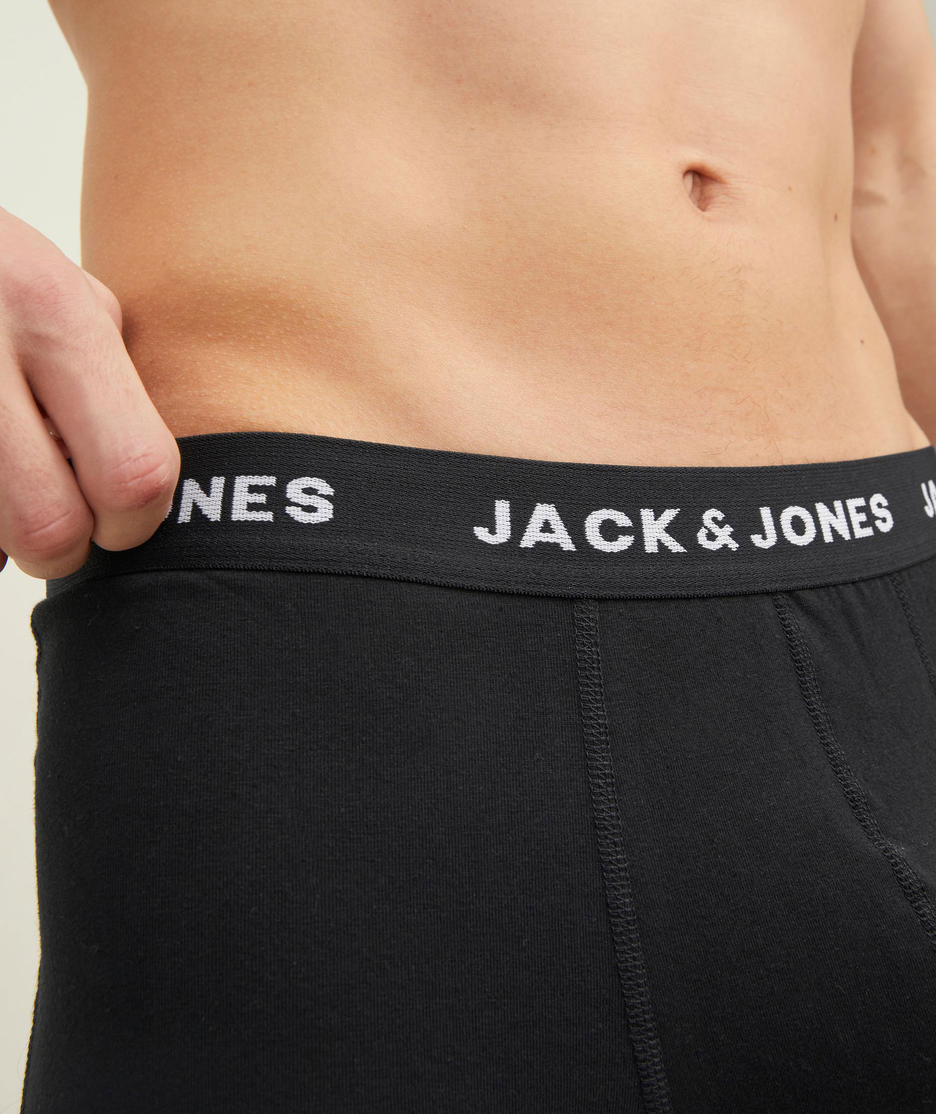 Jack & Jones JACSOLID 10-pack boxershorts, Black, large image number 3