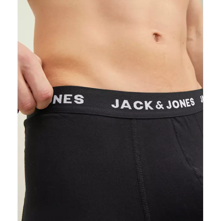 Jack & Jones JACSOLID 10-pak boxershorts, Sort, large image number 3