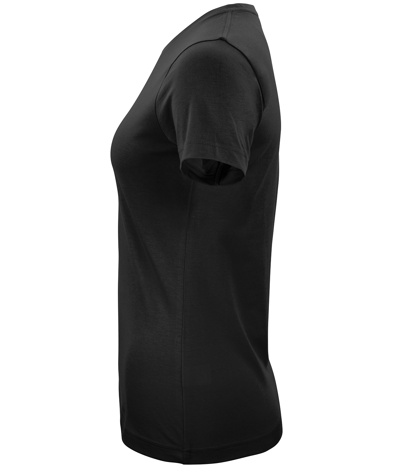 Clique Classic dame T-skjorte, Svart, large image number 2