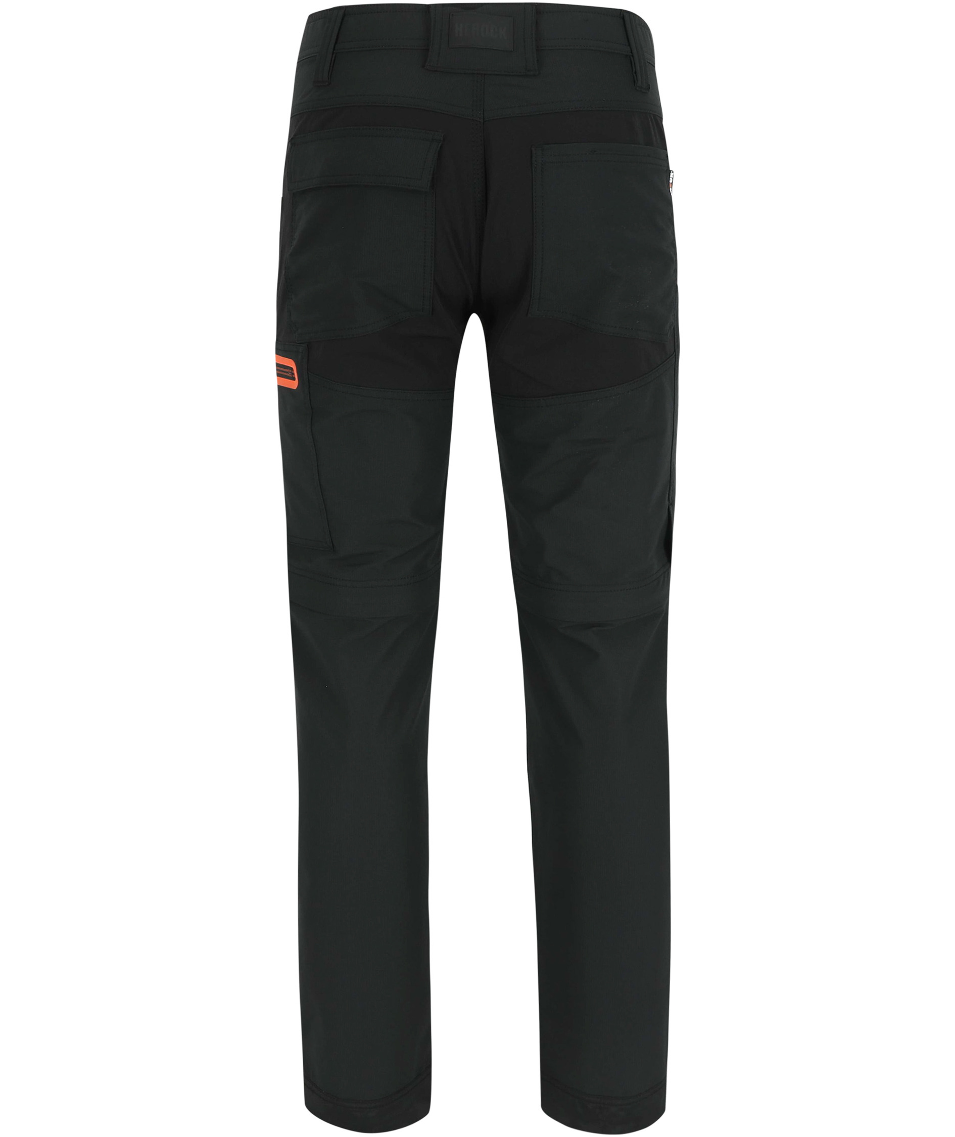 HEROCK Tornado Zip-off service trousers, Black, large image number 3