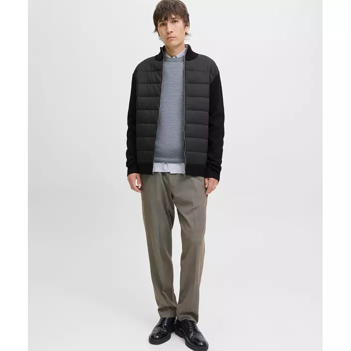 Jack & Jones JJEPERFECT hybrid cardigan, Black, large image number 6