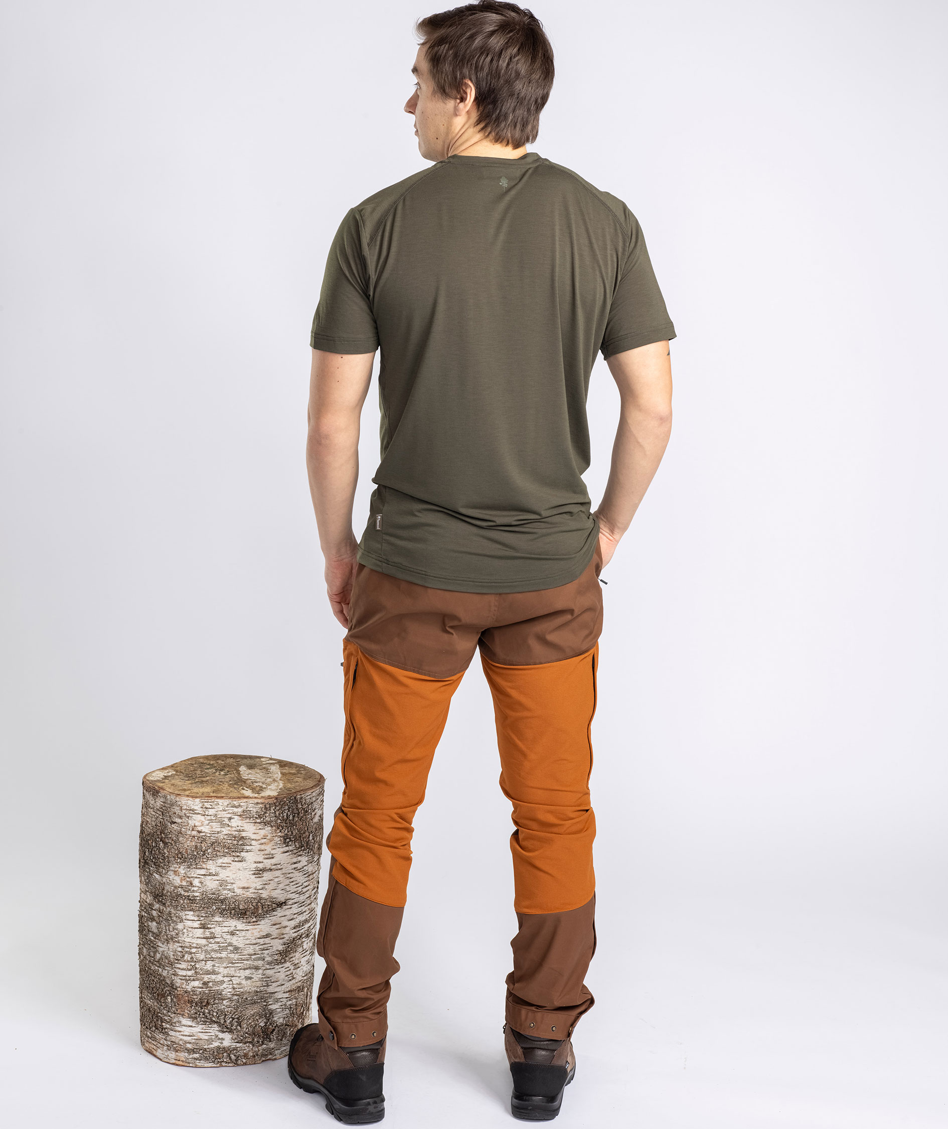 Pinewood Finnveden AirVent Function T-shirt, Moss green, large image number 4