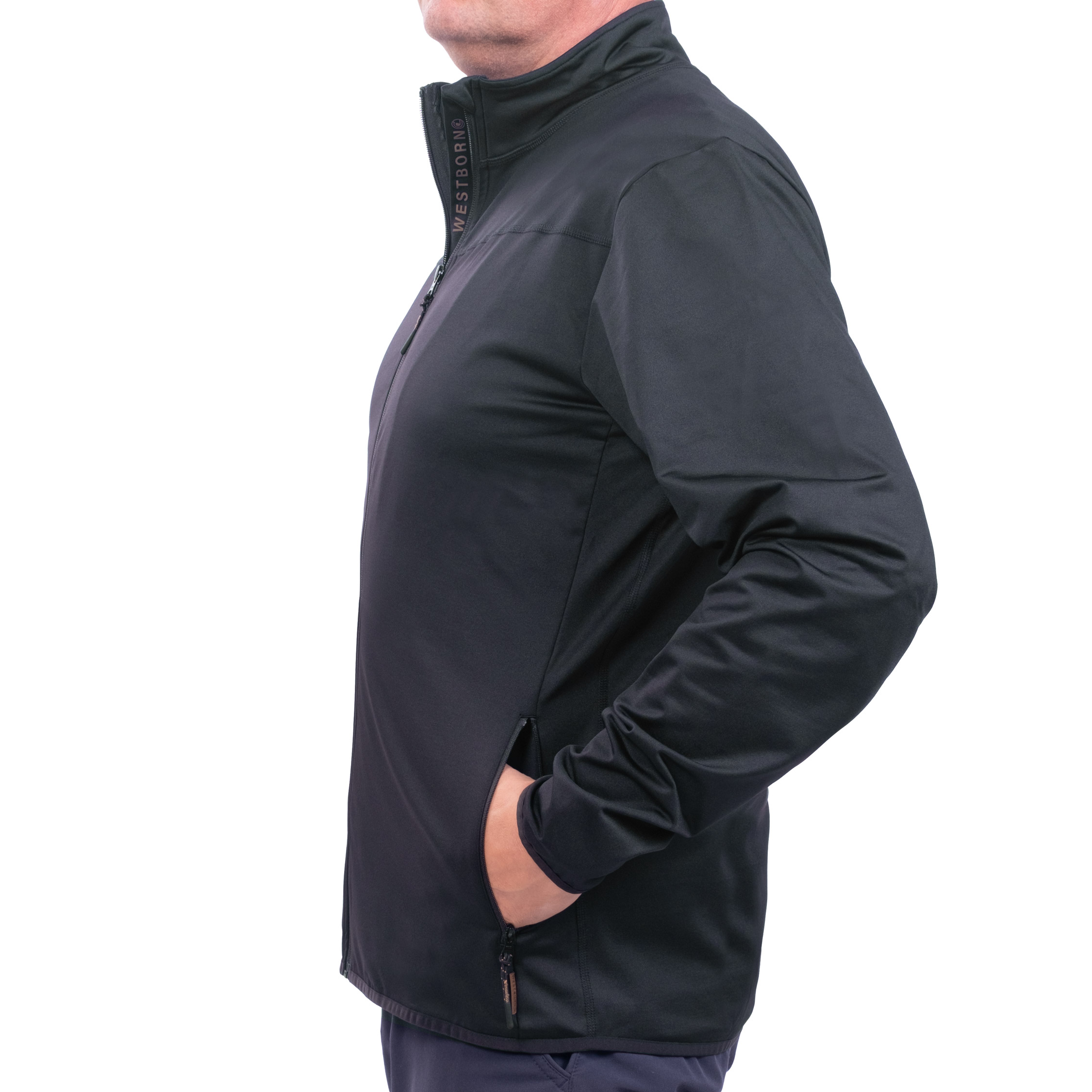 Westborn cardigan, Black, large image number 3