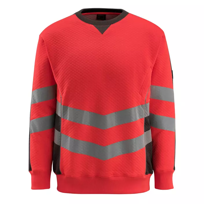 Mascot Safe Supreme Wigton collegetröja/sweatshirt, Varsel röd/Mörk antracit, large image number 0