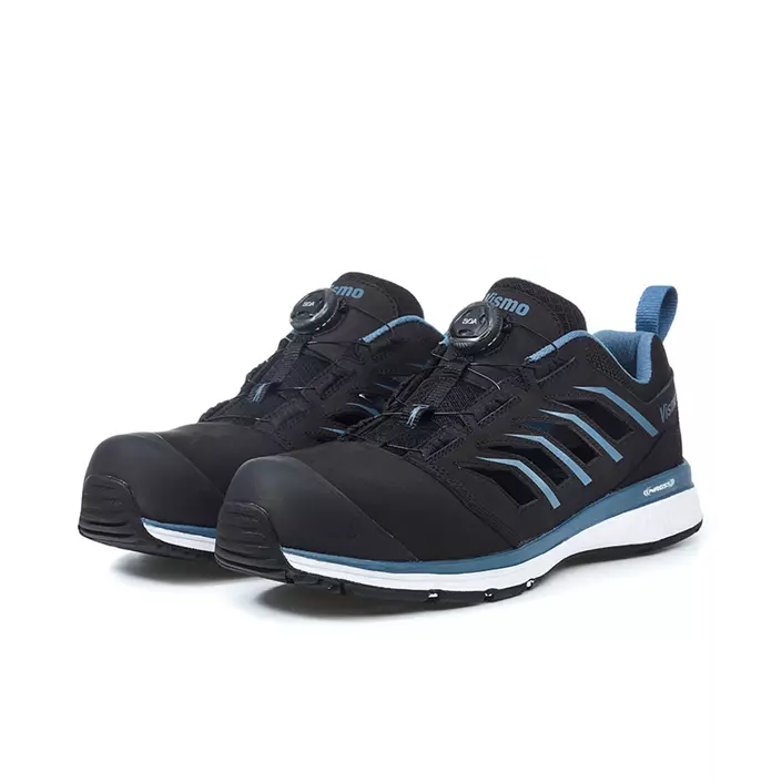 Vismo EN48B safety sandals S1P, Black/Blue, large image number 2