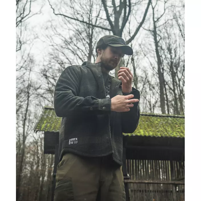 Seeland Canada Yukon jakke, Pine green check, large image number 1