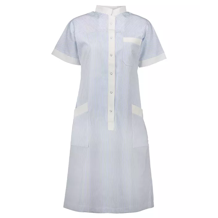Borch Textile 0528 kjole, Svag blå/Hvid stribet, large image number 0