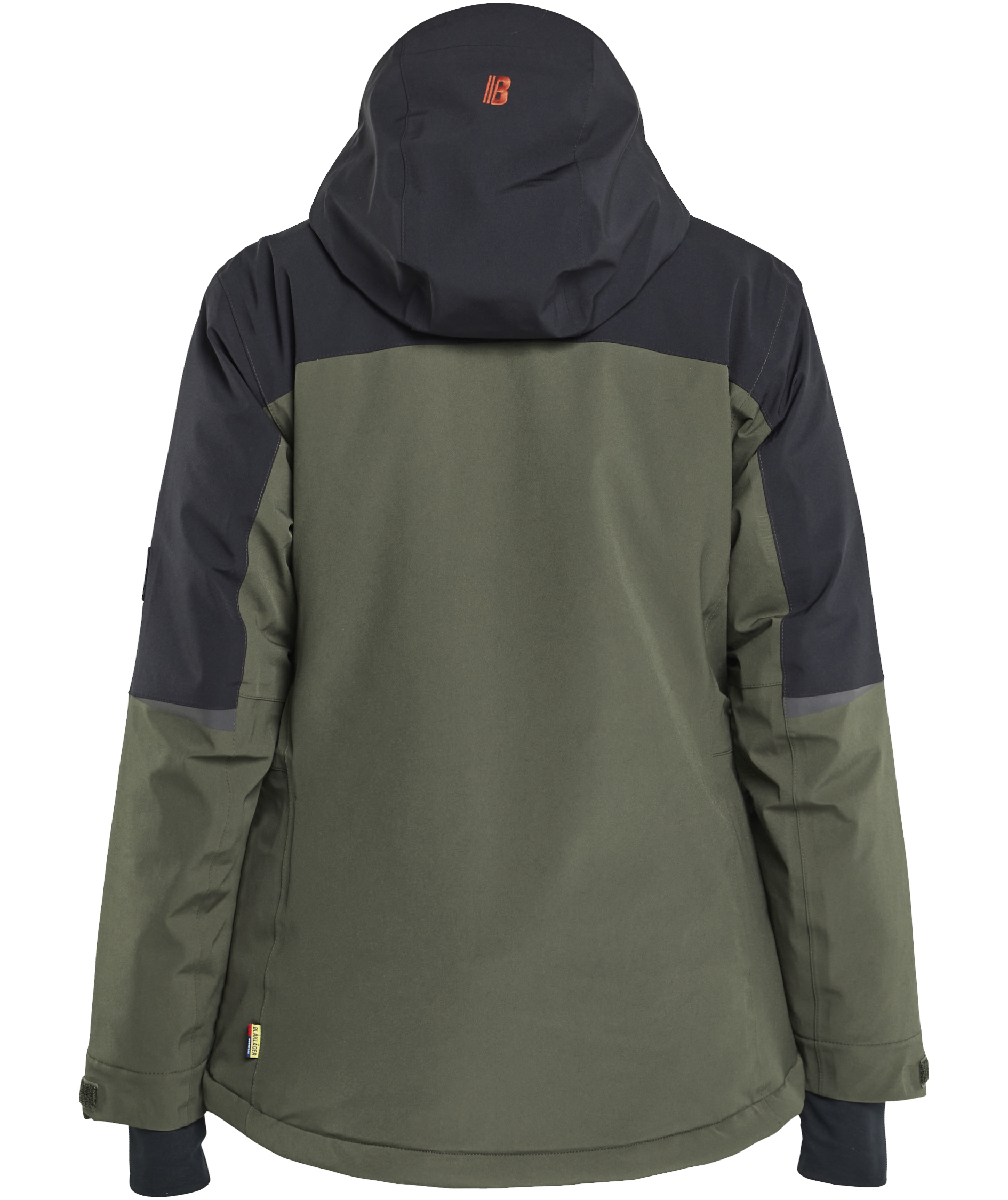 Bl&aring;kl&auml;der Striker women's winter jacket full stretch, Forest green/Rust