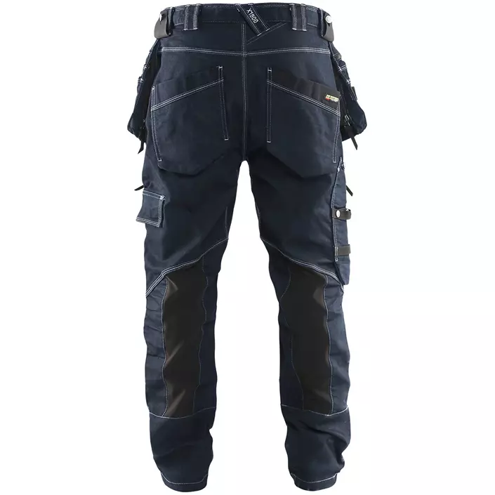 Blåkläder craftsman trousers X1999, Marine Blue/Black, large image number 3