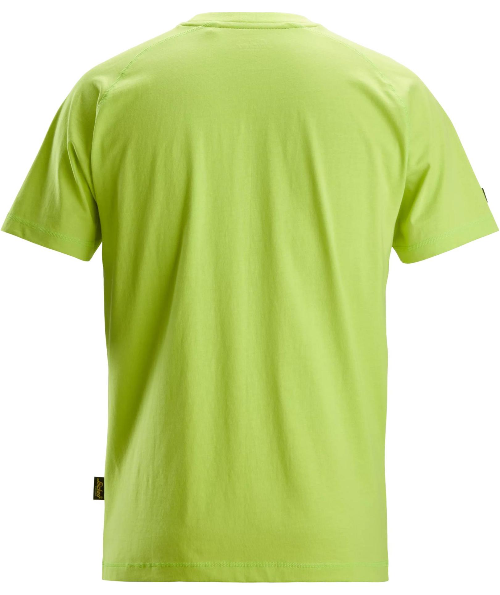 Snickers logo T-shirt 2590, Lime, large image number 2