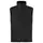 Clique lined softshell vest, Black, Black, swatch