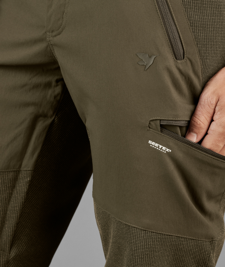 Seeland Outdoor trousers with membrane, Pine green, large image number 3