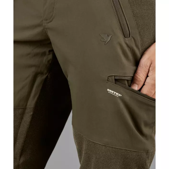 Seeland Outdoor trousers with membrane, Pine green, large image number 3