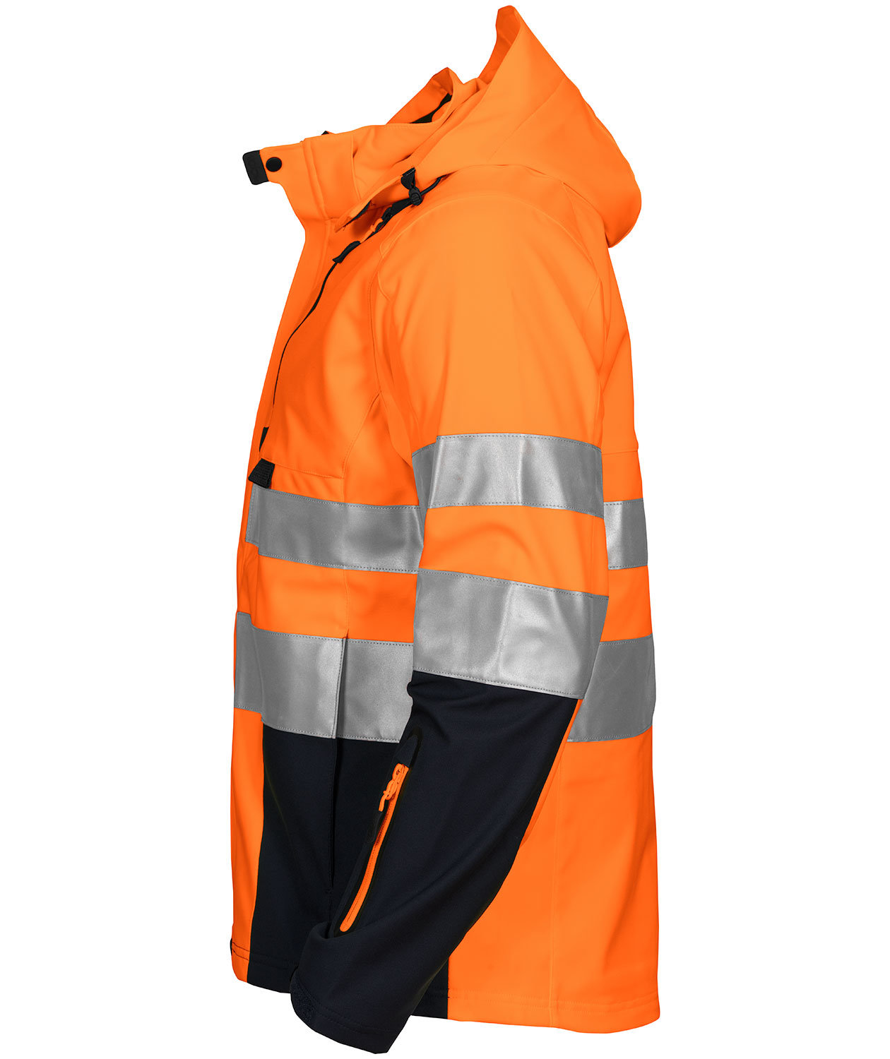 ProJob work jacket 6419, Hi-Vis Orange/Black, large image number 2