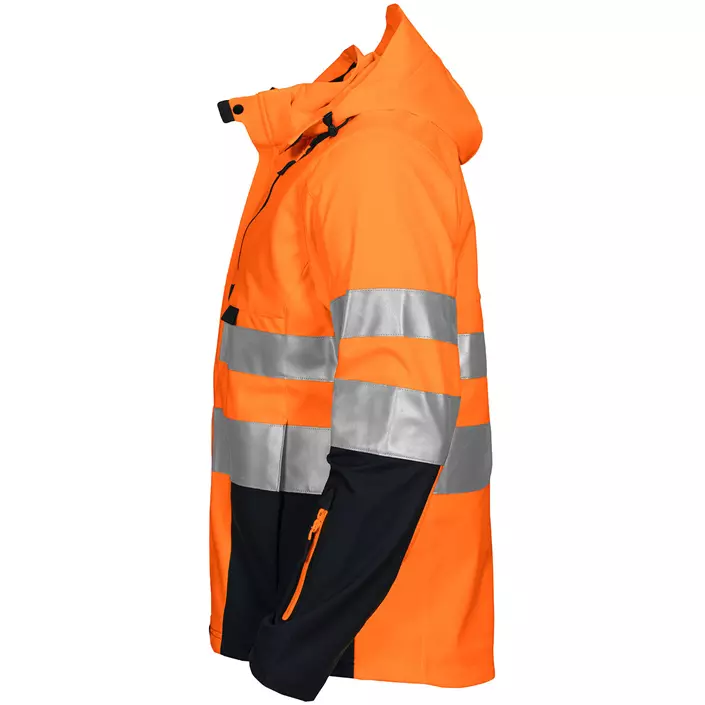 ProJob work jacket 6419, Hi-Vis Orange/Black, large image number 2