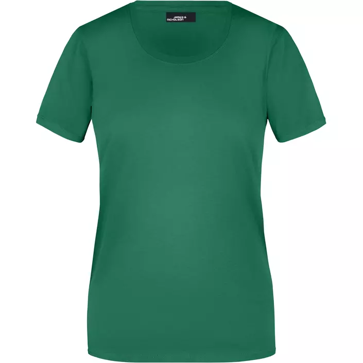 James & Nicholson Basic-T dame T-shirt, Dark-Green, large image number 0